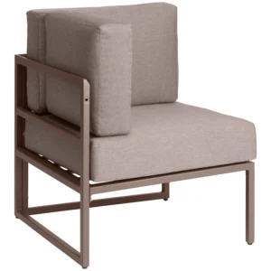 Elemento esquinero de sofá para exterior Sereno, Resistente a la intemperie